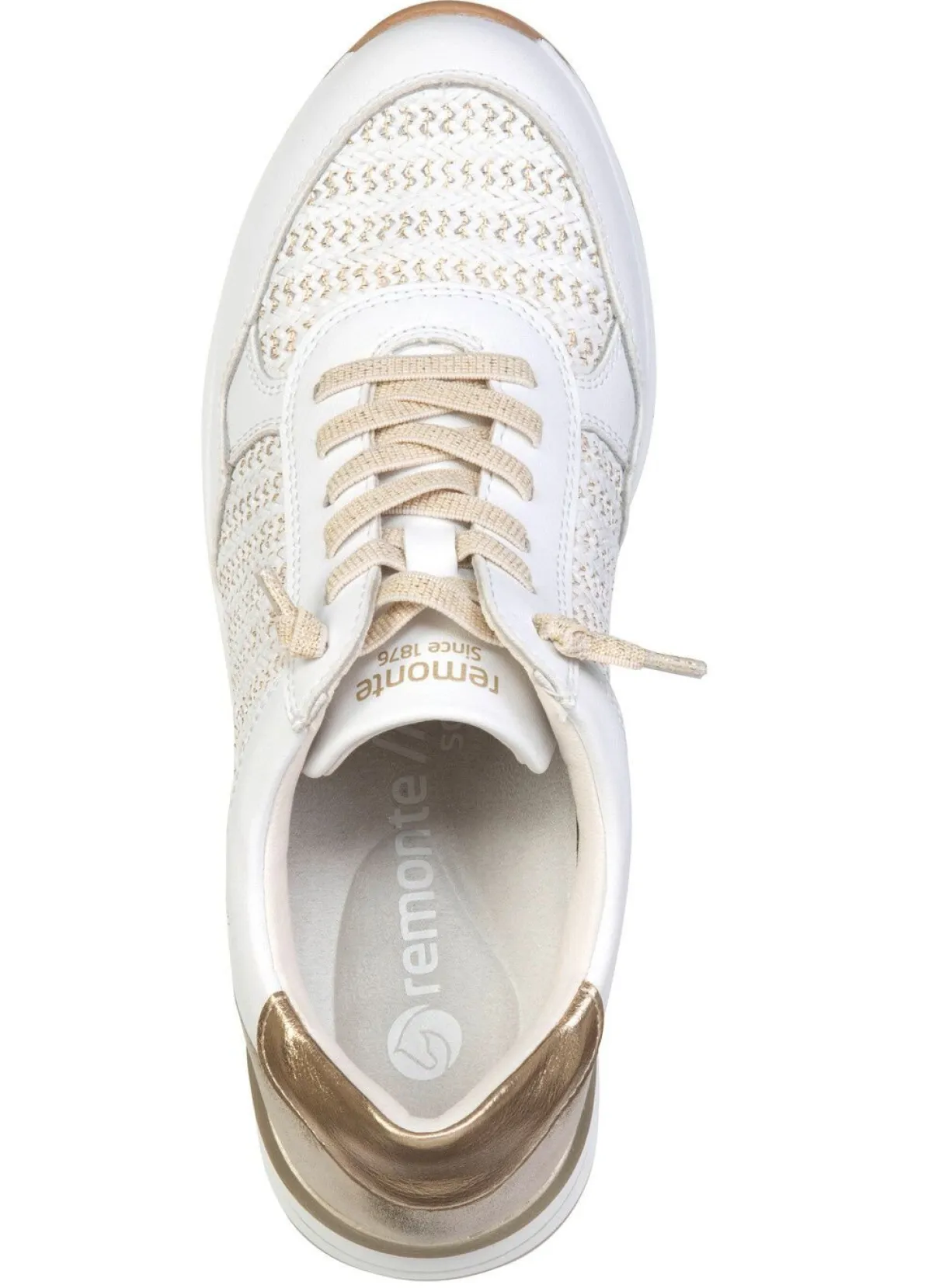 Damen Remonte , sportliche Damen-Sneaker, Weite H, mit herausnehmbarem Fußbett