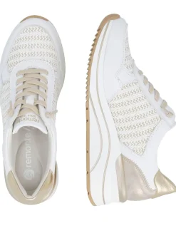 Damen Remonte , sportliche Damen-Sneaker, Weite H, mit herausnehmbarem Fußbett