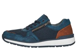 Herren Rieker , bequeme Herren-Sneaker, Weite H, mit herausnehmbarem Fußbett