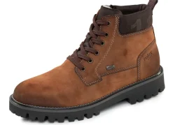 Herren Rieker , gefütterte Herren-Boots, Winterschuhe, Weite H, mit Reißverschluss