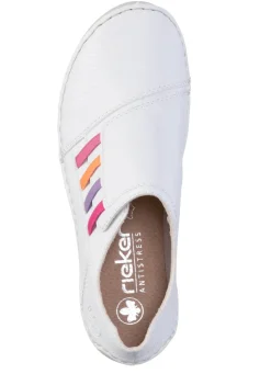 Damen Rieker , klassische Damen-Slipper, mit Gummizug