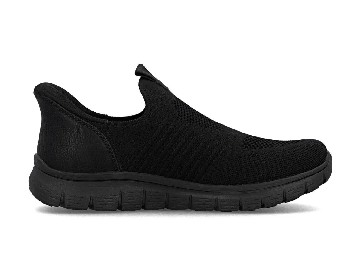 Herren Rieker , leichte Herren-Slipper, mit verstärkter Hinterkappe