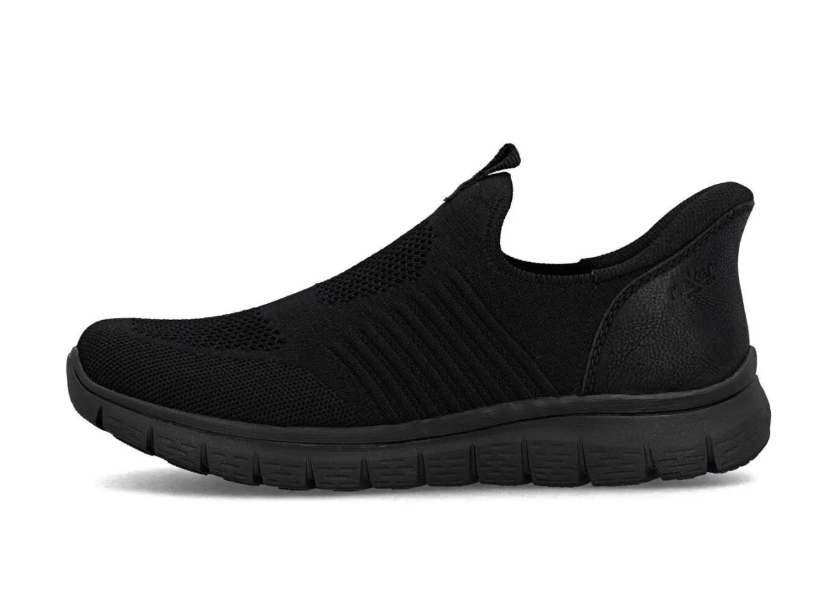 Herren Rieker , leichte Herren-Slipper, mit verstärkter Hinterkappe