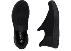 Herren Rieker , leichte Herren-Slipper, mit verstärkter Hinterkappe