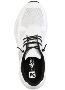Damen Rieker Sneaker aus teilweise beschichtetem Meshmaterial