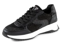 Damen Rieker Sneaker mit Glitzersteinchen