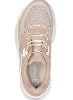 Damen Rieker , sportive Damen-Sneaker, Weite G, mit herausnehmbarem Fußbett