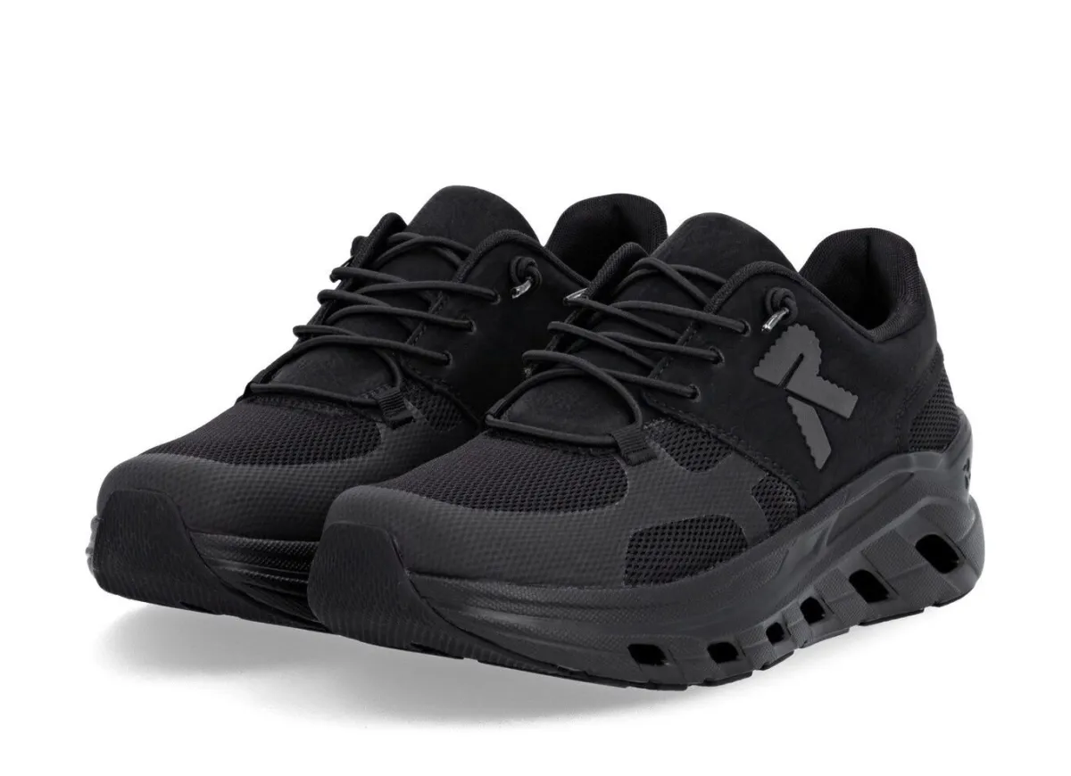 Damen Rieker , sportive Damen-Sneaker, Weite G, mit herausnehmbarem Fußbett