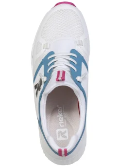 Damen Rieker , sportliche Damen-Sneaker, mit herausnehmbarem Fußbett
