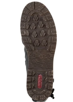 Damen Rieker Stiefel aus Nubukmaterial