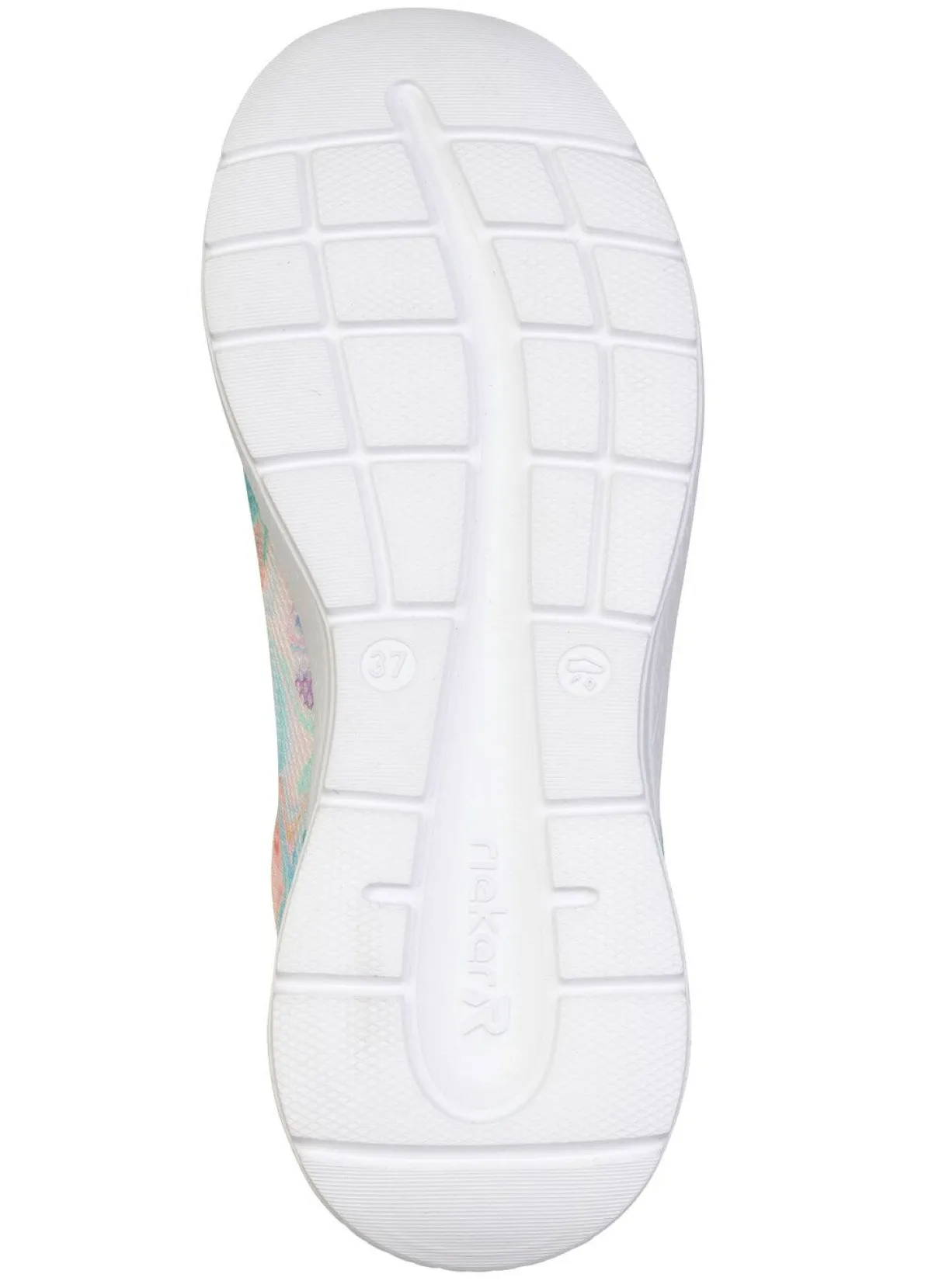 Damen Rieker , stylische Damen-Sneaker, mit herausnehmbarem Fußbett
