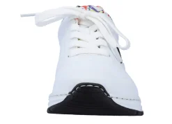 Damen Rieker , stylische Damen-Sneaker, Weite H, mit herausnehmbarem Fußbett