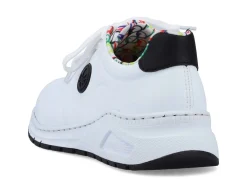 Damen Rieker , stylische Damen-Sneaker, Weite H, mit herausnehmbarem Fußbett