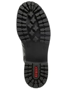 Damen Rieker , stylische Damen-Stiefeletten, Winterschuhe, mit Reißverschluss