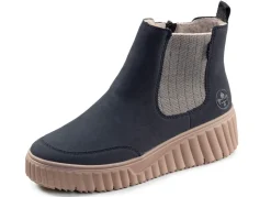 Damen Rieker , trendige Damen-Boots, Winterschuhe, mit herausnehmbarem Fußbett