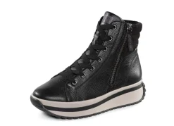 Damen Rieker , trendige Damen-Boots, Winterschuhe, mit herausnehmbarem Fußbett