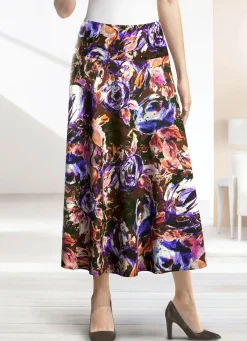 Damen KLAUS MODELLE MADE IN GERMANY Rock in leichter Tellerform
