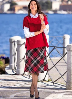 Damen BADER Rock in schicker A-Linie