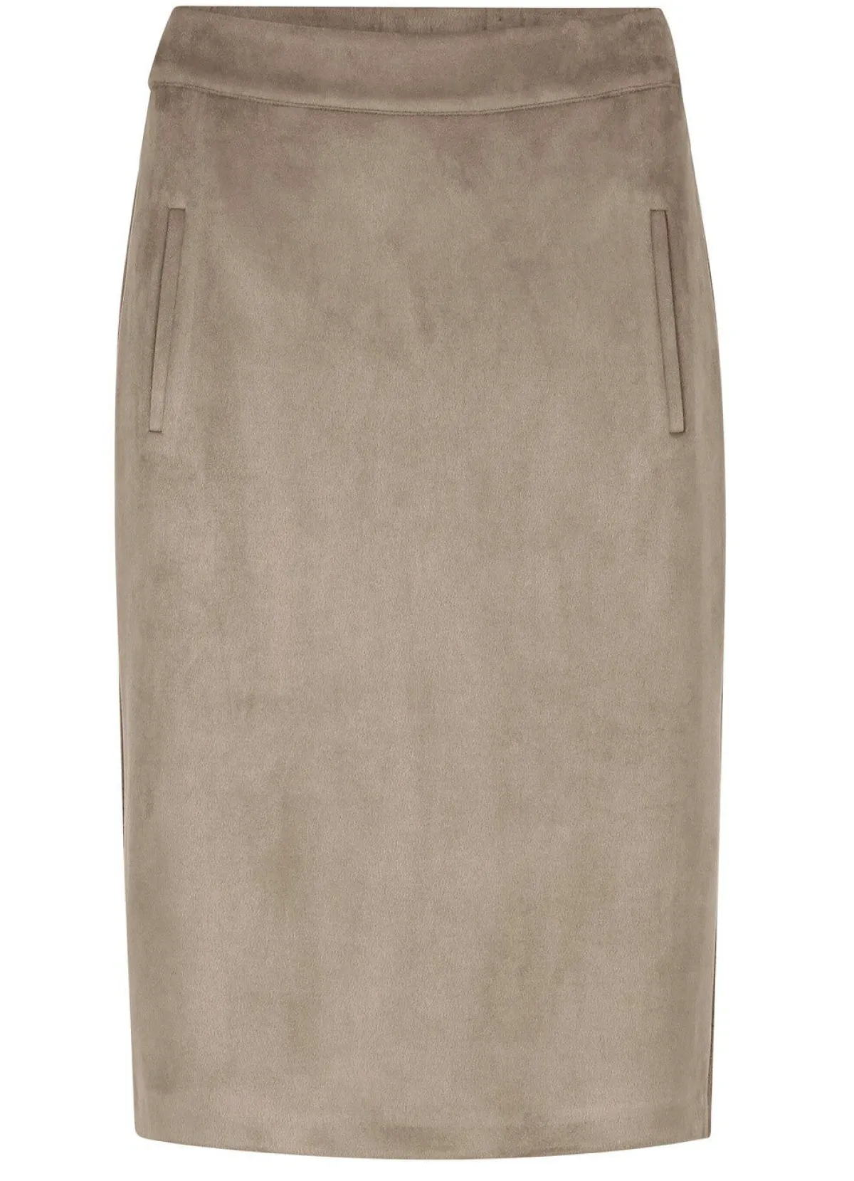 Damen BADER Rock in Wildleder-Optik