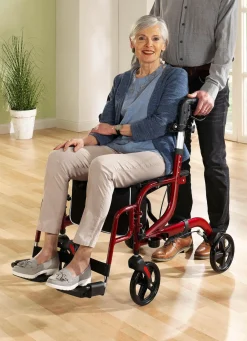 BADER Rollator, auch als Rollstuhl nutzbar