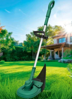BADER RuWi Akku-Trimmer mit Fangnetz