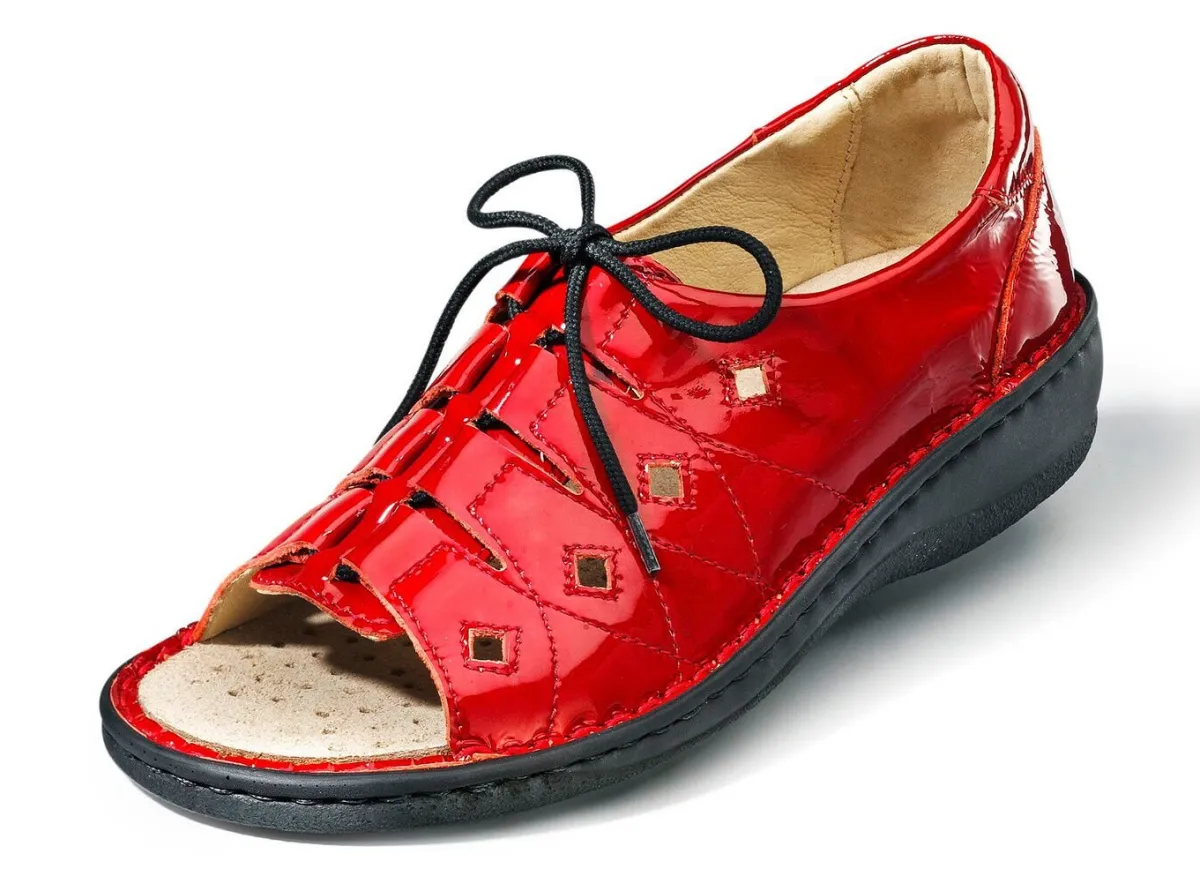 BADER Sandalette aus Lackleder