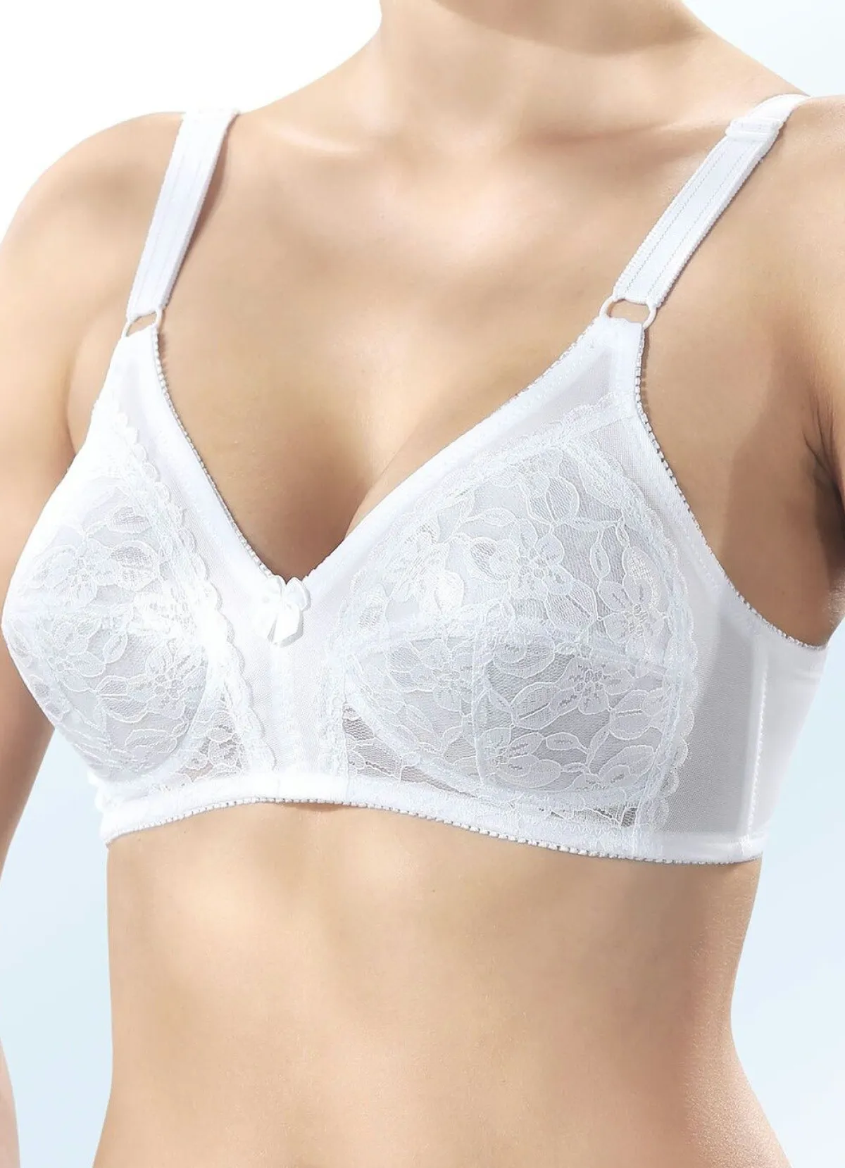 Damen SASSA Zweierpack-BH mit floraler Spitze im Vorderteil