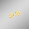 Damen BADER Schicke Ohrstecker im Blumen-Design