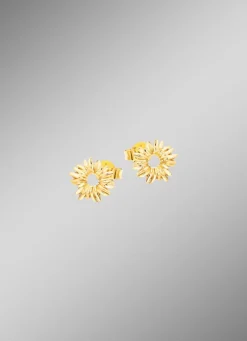 Damen BADER Schicke Ohrstecker im Blumen-Design