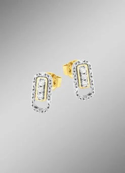 Damen BADER Schicke Ohrstecker mit Brillanten