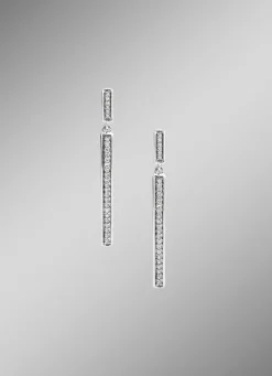 Damen BADER Schicke Ohrstecker mit 54 Diamanten