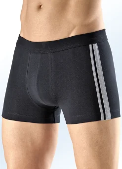 Herren SCHIESSER Dreierpack Pants mit Kontraststreifen