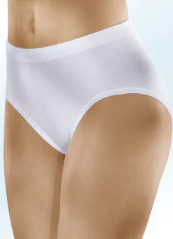 Damen SCHIESSER Viererpack Slips ohne Seitennähte