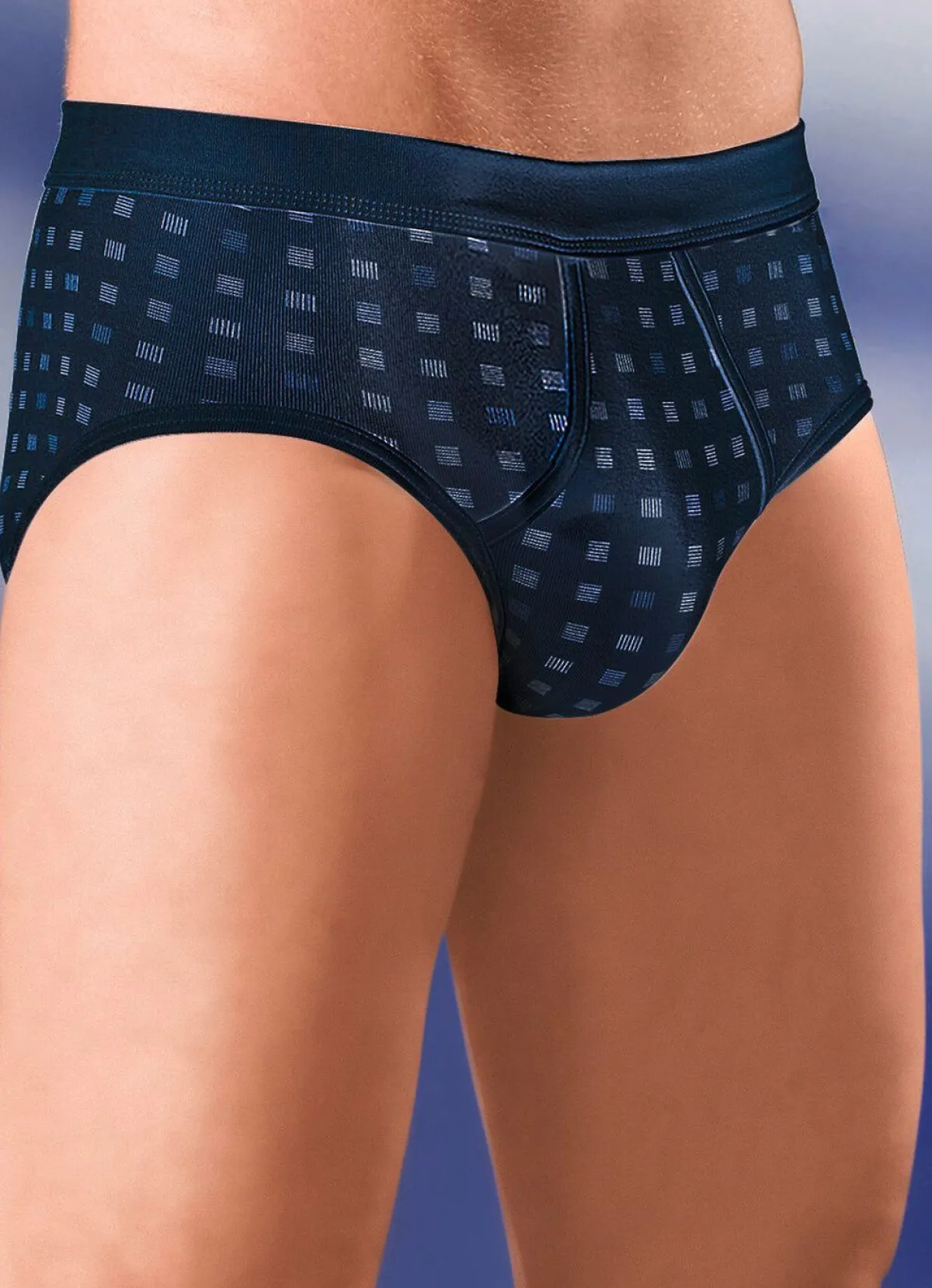 Herren BADER Schiesser Zweierpack Slips aus Feinripp, mit Eingriff