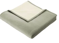 BADER Schlafdecke mit Veloursbandeinfassung
