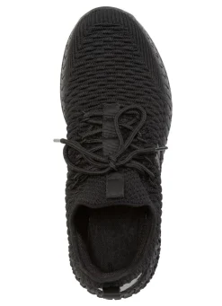 Herren BADER Schnür-Sneaker aus strukturiertem Textilmaterial