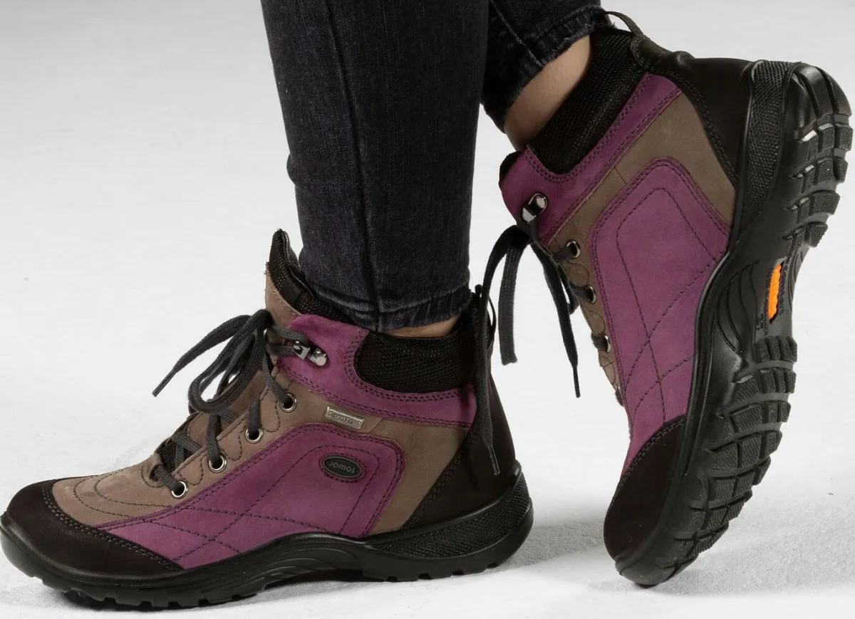 Damen BADER Schnür-Stiefelette in interessanter Farbkombination