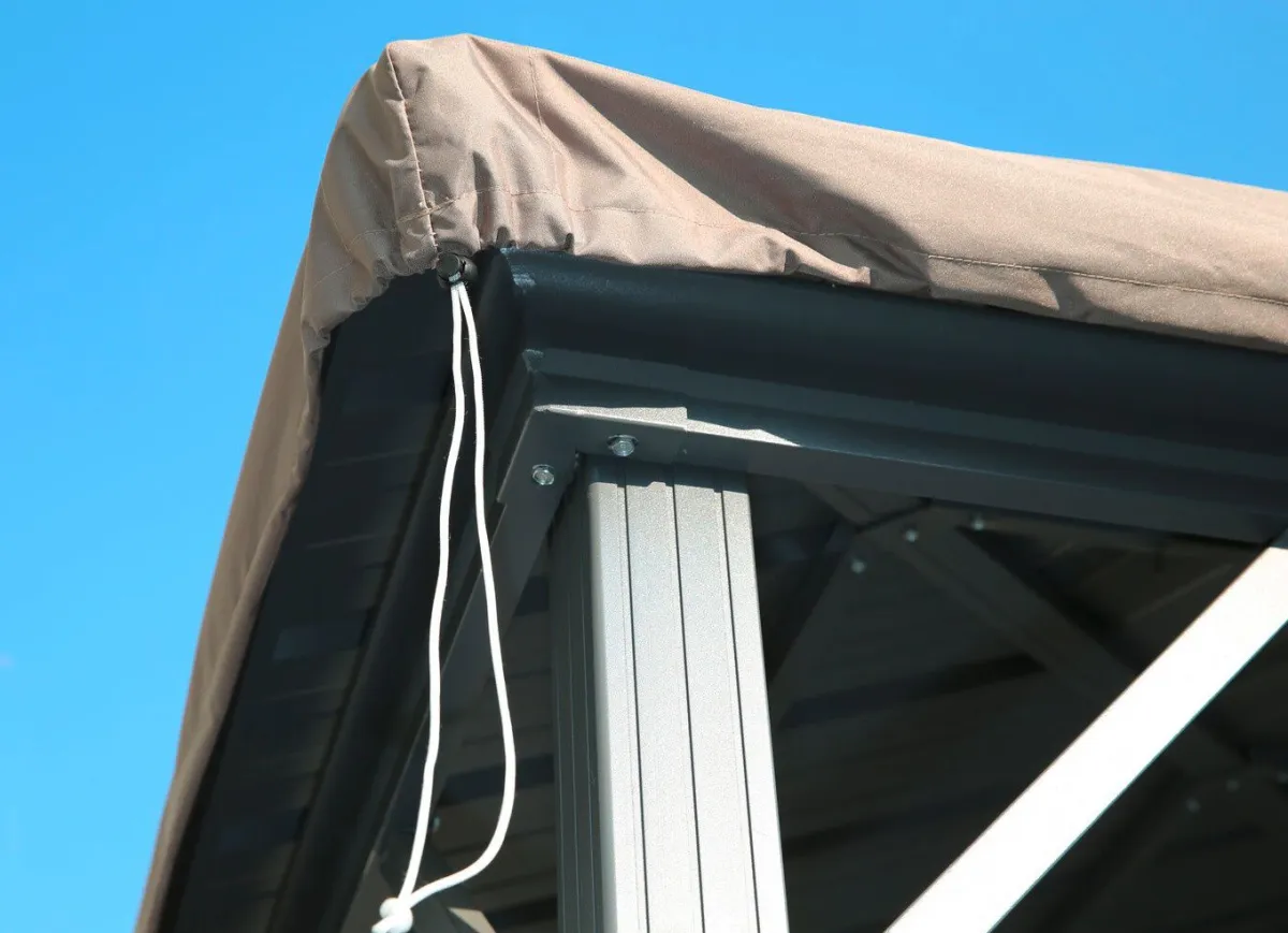 BADER Schutzhaube als Winterabdeckung für Hardtop-Pavillon