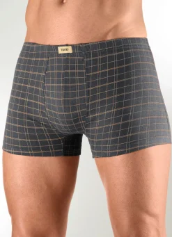 Herren BADER Sechserpack Pants mit Karodessin