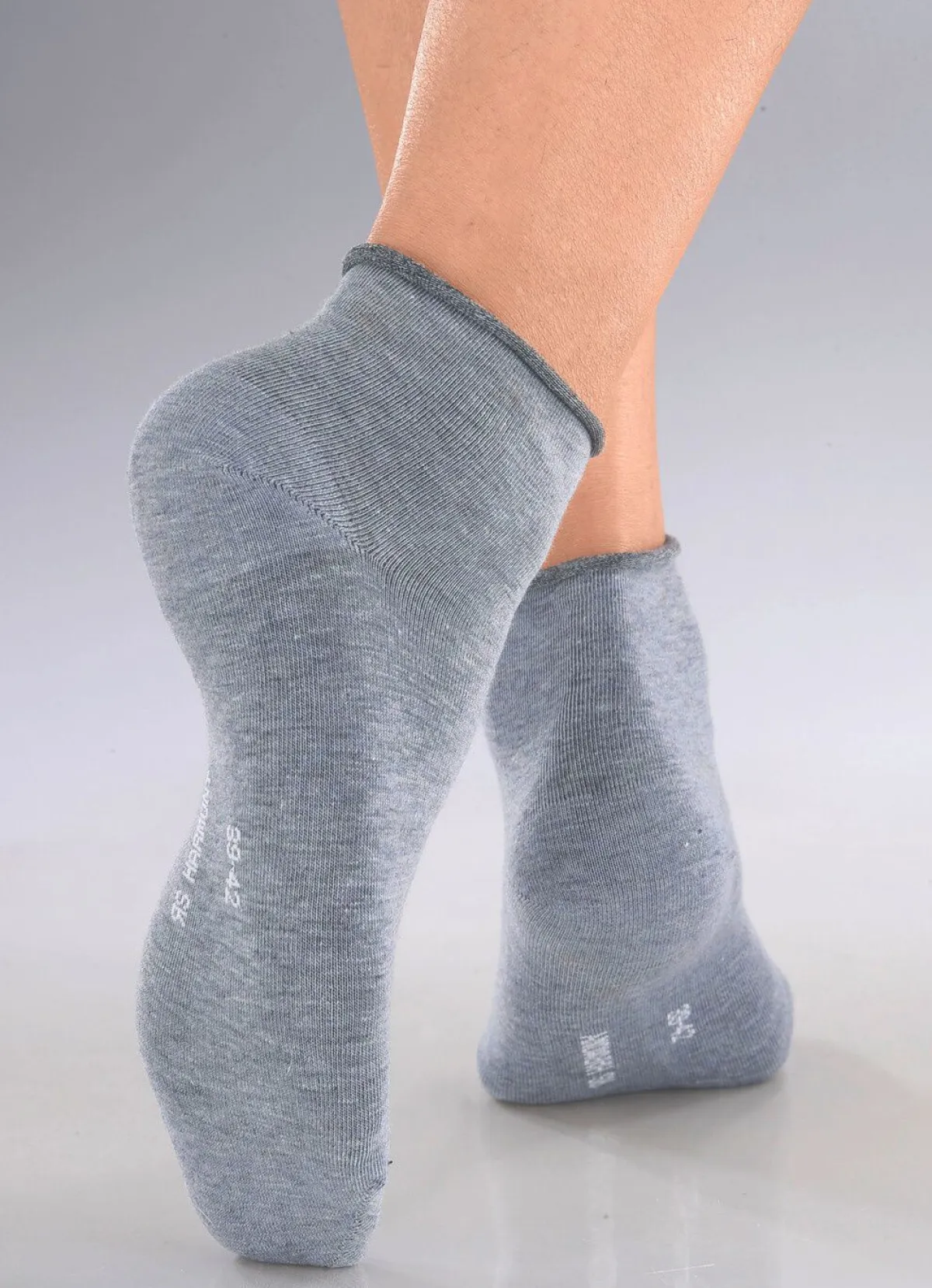 Damen BADER Sechserpack Socken mit Rollrand