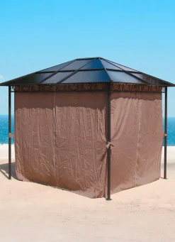 BADER Seitenwand-Set, 4-teilig, für Hardtop-Pavillon