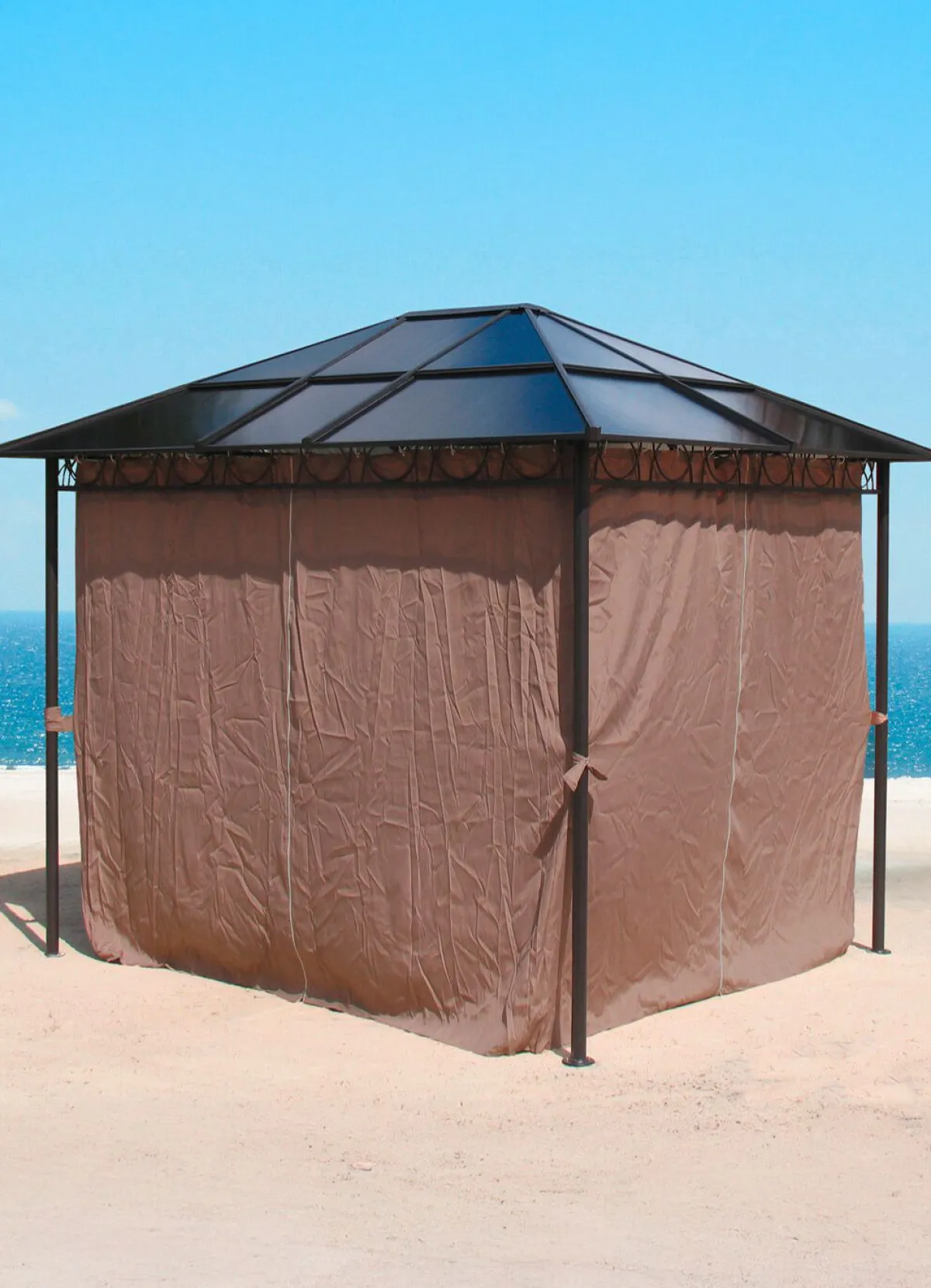 BADER Seitenwand-Set, 4-teilig, für Hardtop-Pavillon