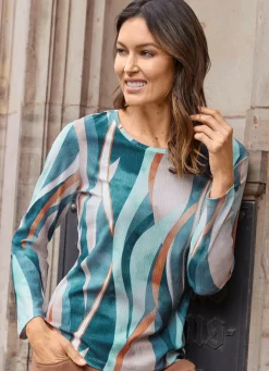 Damen laurakent Shirt mit Allover Druck