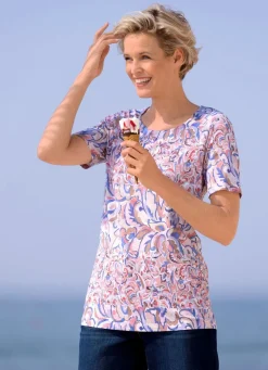 Damen laurakent Shirt mit rundem Halsausschnitt