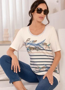 Damen laurakent Shirt mit Strasszier