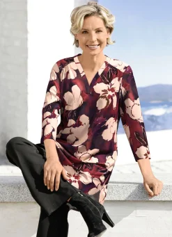 Damen KLAUS MODELLE MADE IN GERMANY Shirt-Tunika in Extra-Länge