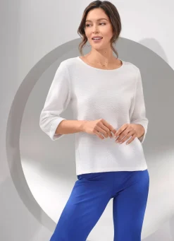 Damen BADER Shirt-Tunika mit raffinierten Nähten