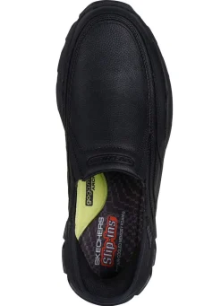 Herren Skechers , bequeme Herren-Slipper, mit geformter Slip-Ins Fersenplatte