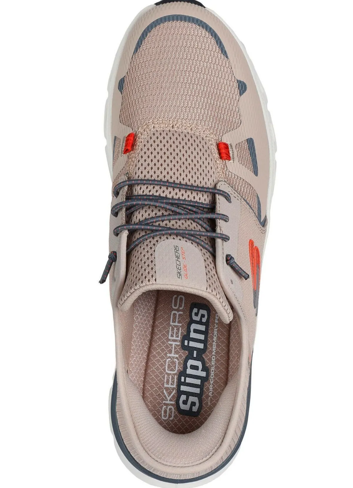 Herren Skechers , Herren-Sneaker, mit geformter Slip-Ins Fersenplatte