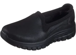 Damen Skechers , klassiche Damen-Slipper, aus Synthetik und elastischem Strick-Material